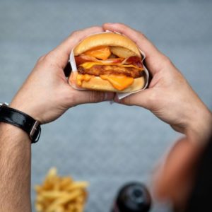 Red Rooster Bacon Mama Burger Red Rooster Bacon Mama Burger